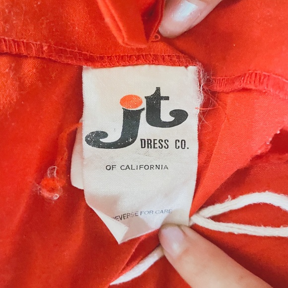 Red vintage dress - Picture 3 of 6